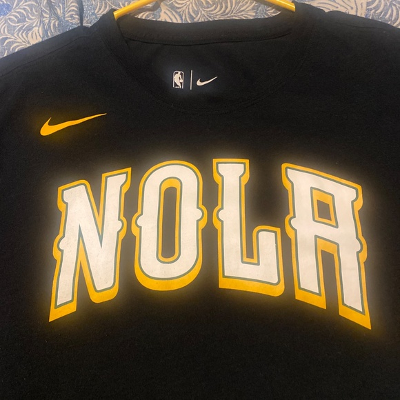 Nike Nola drifit basketball jersey tshirt sz Large - Picture 1 of 4